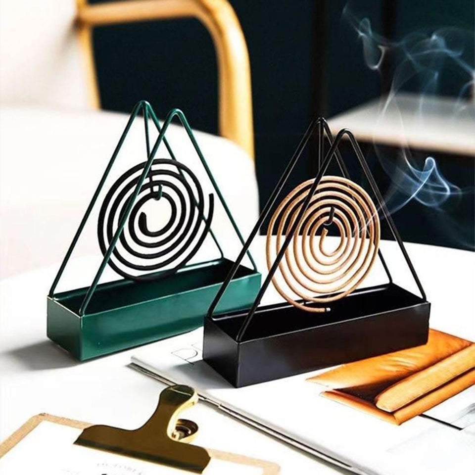 1pc Simple Triangle Mosquito Coil Holder