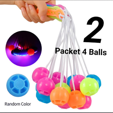 2 packet tak tak clacker ball | china ball | pack of 2 pair ( 4 balls ) for kids and adults (Random Color)